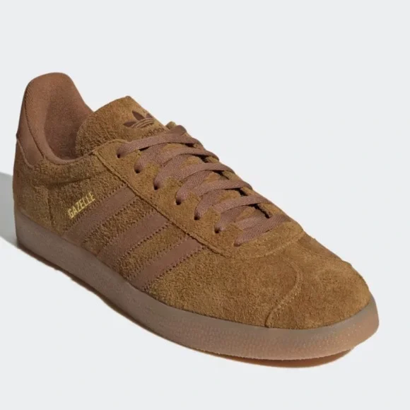 adidas Gazelle Bronze Strata Suede Gum Sole - Picture 4 of 14